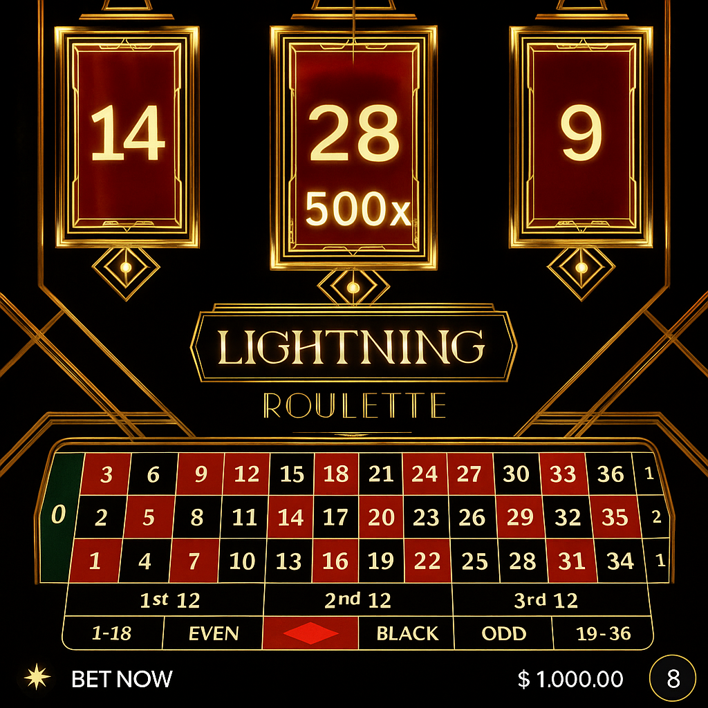 CandySpinz - Lightning Roulette Live Game