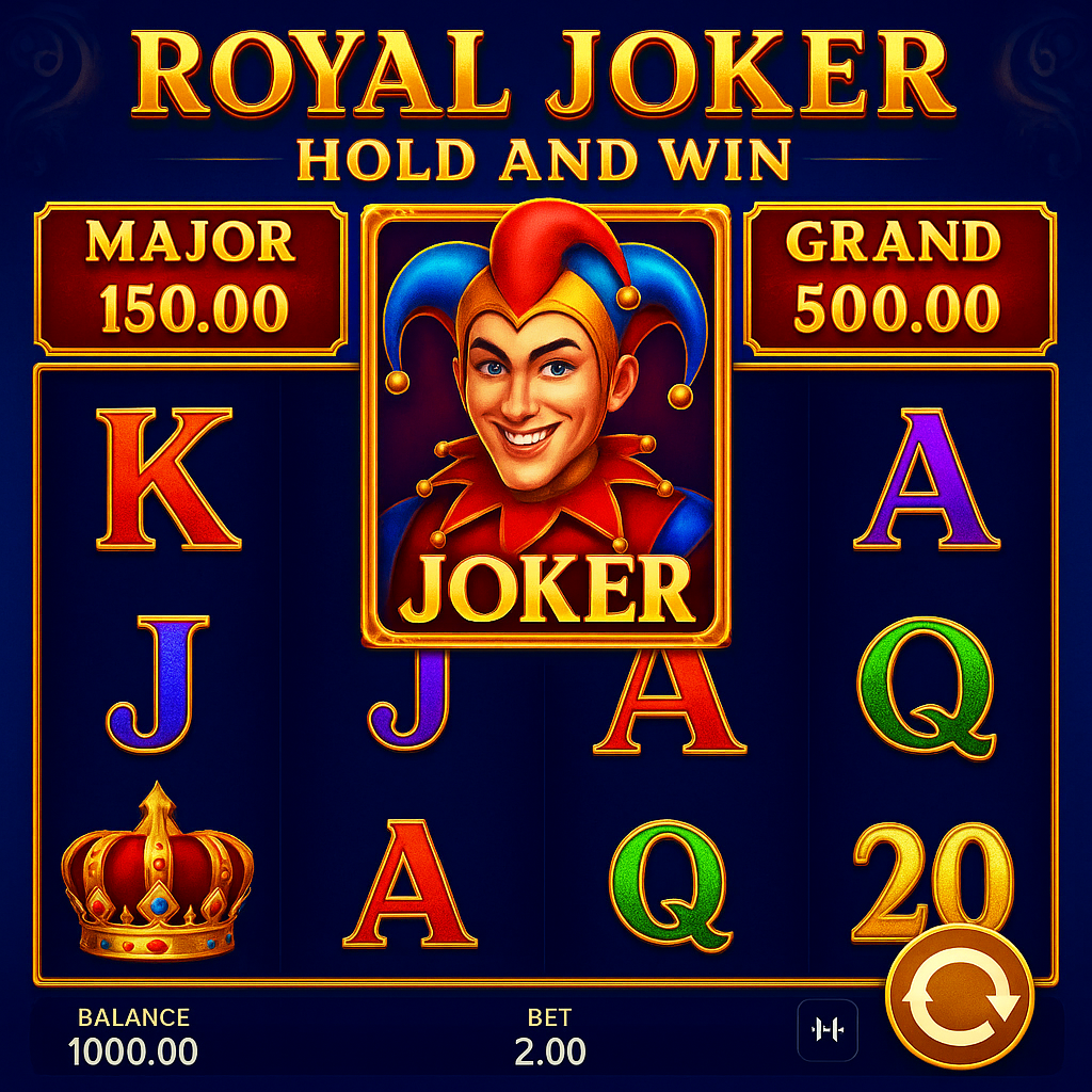 CandySpinz - Royal Joker: Hold and Win Slot Game