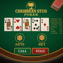 CandySpinz - Caribbean Stud Poker - Traditional Table Game