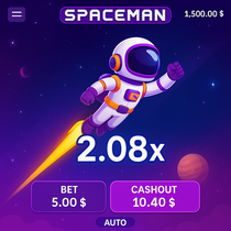 CandySpinz - Spaceman - Instant Win Game